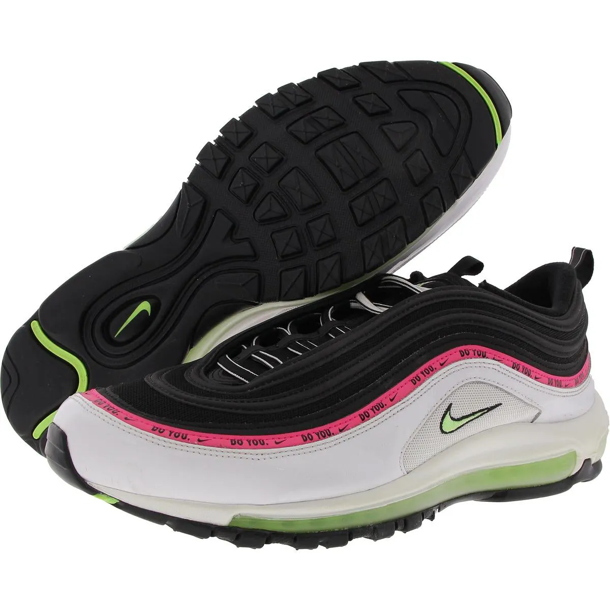 Air Max 97 Mens Lace-Up Patent Running & Training Shoes