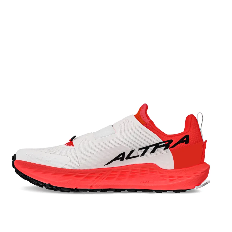 Altra Men's Timp Boa Trail Running Shoe in White/Coral SS25