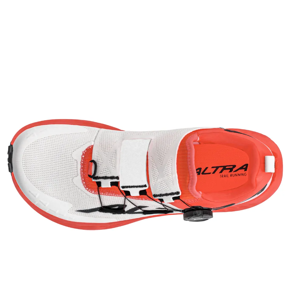 Altra Men's Timp Boa Trail Running Shoe in White/Coral SS25