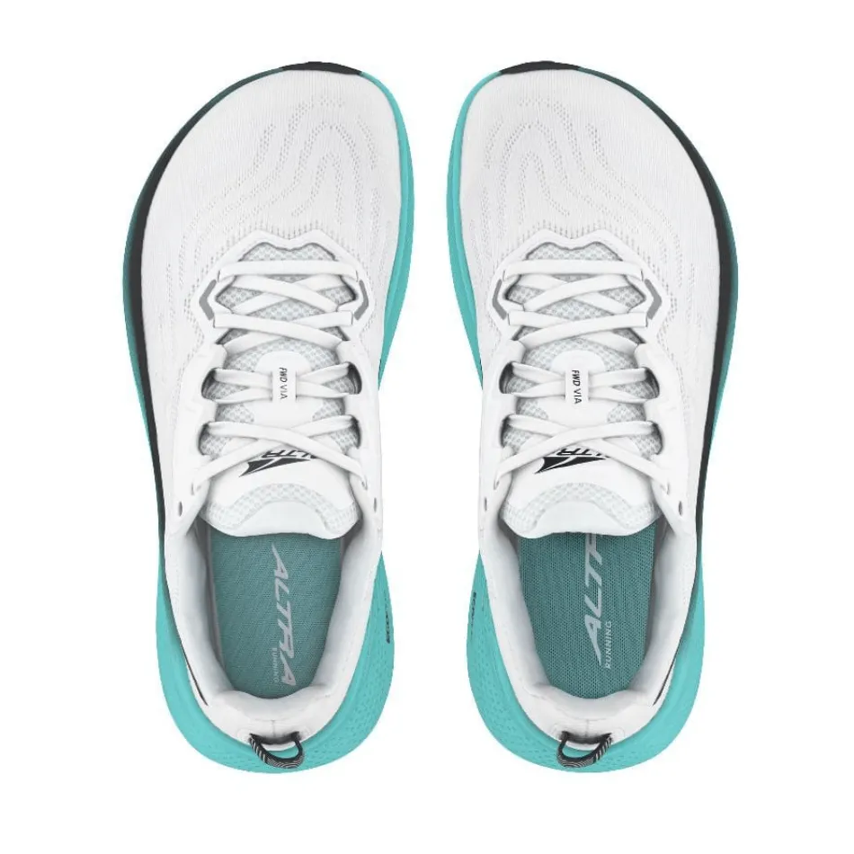 Altra Women's FWD Via Running Shoes in White/Green SS25