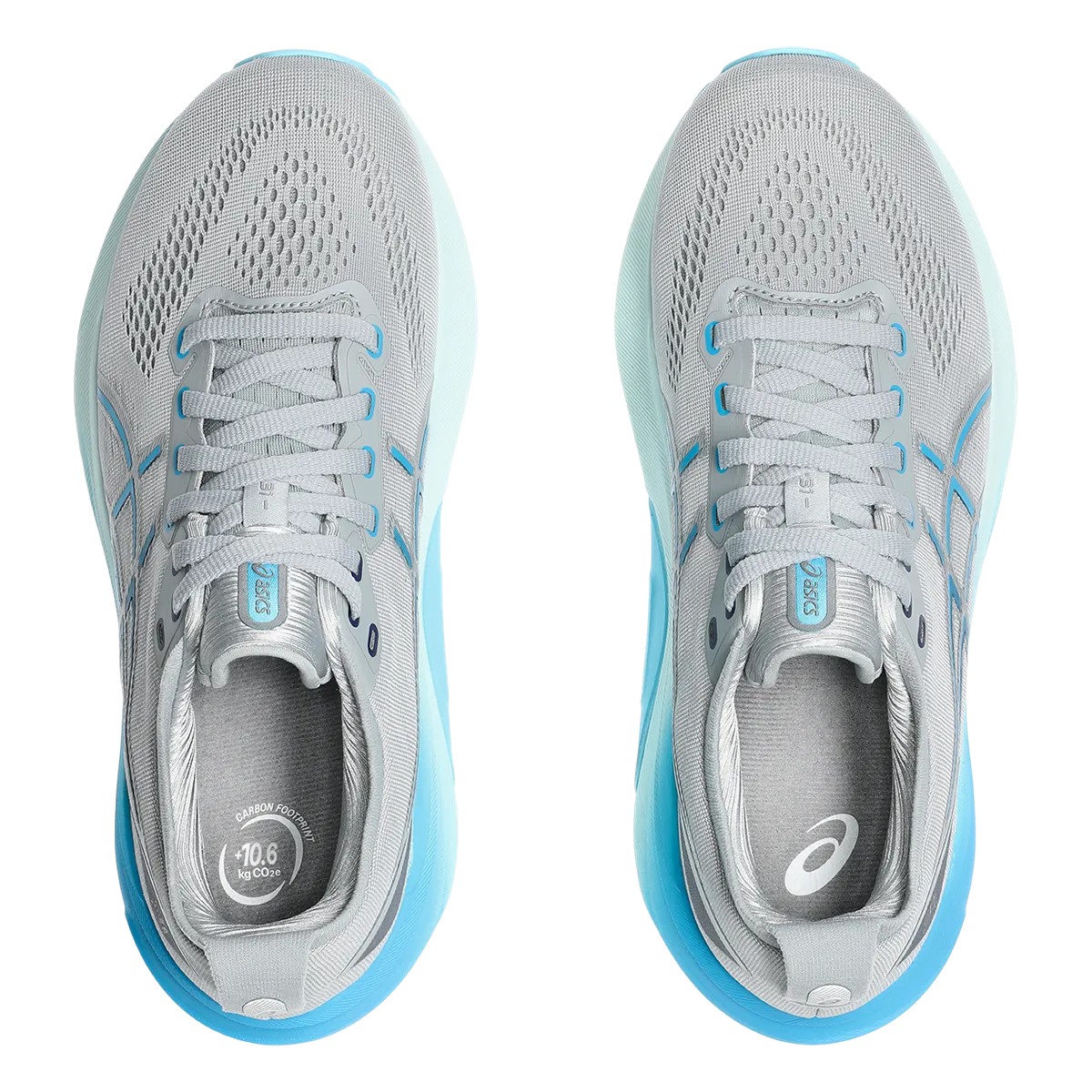 Asics Gel Kayano 31 - Piedmont Grey - Digital Aqua