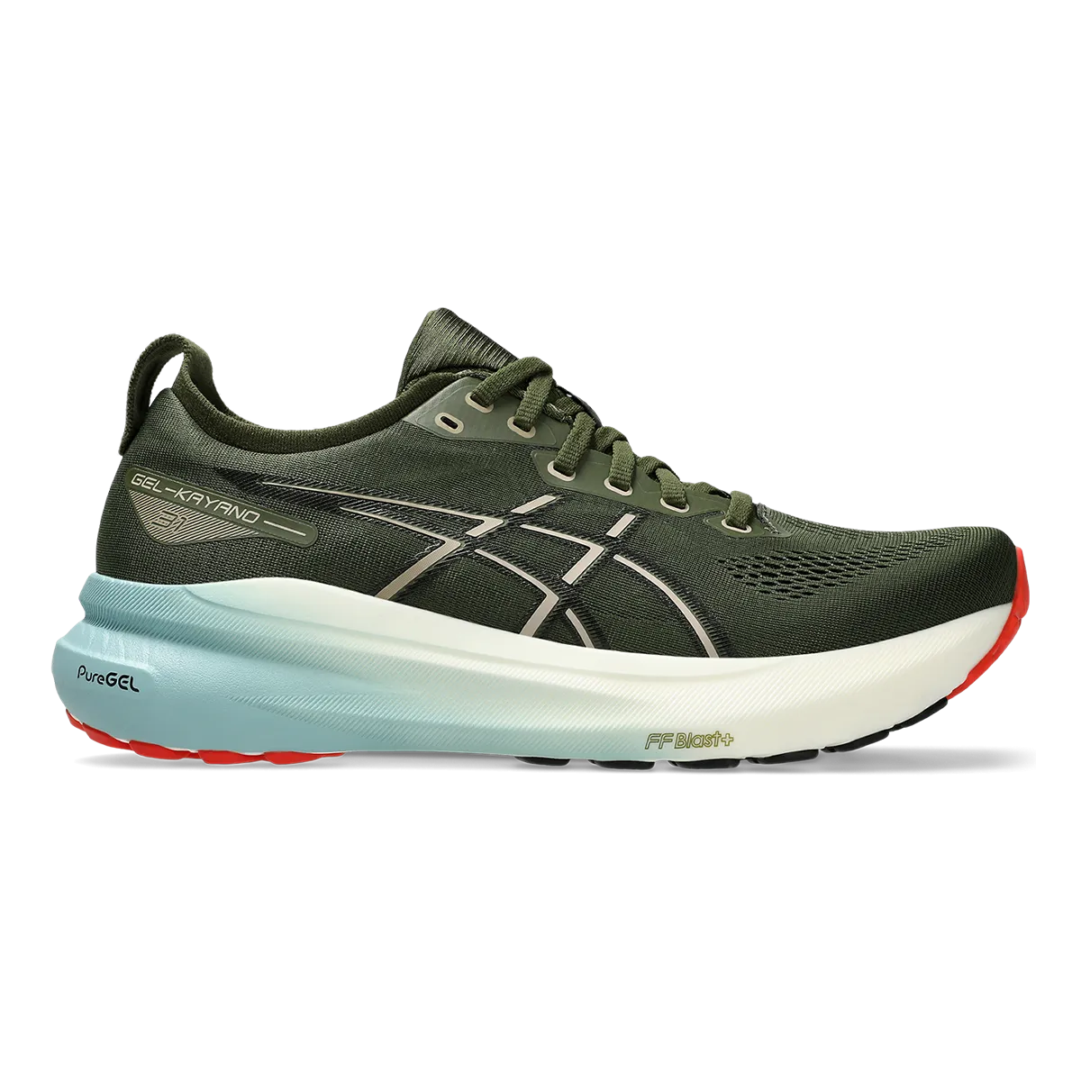 Asics Gel Kayano 31 - Smog Green - Black