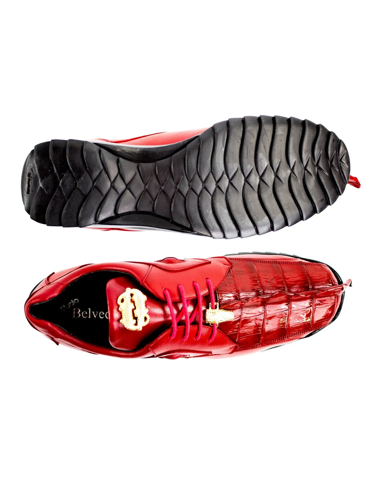 Belvedere Vasco Shoes - Red