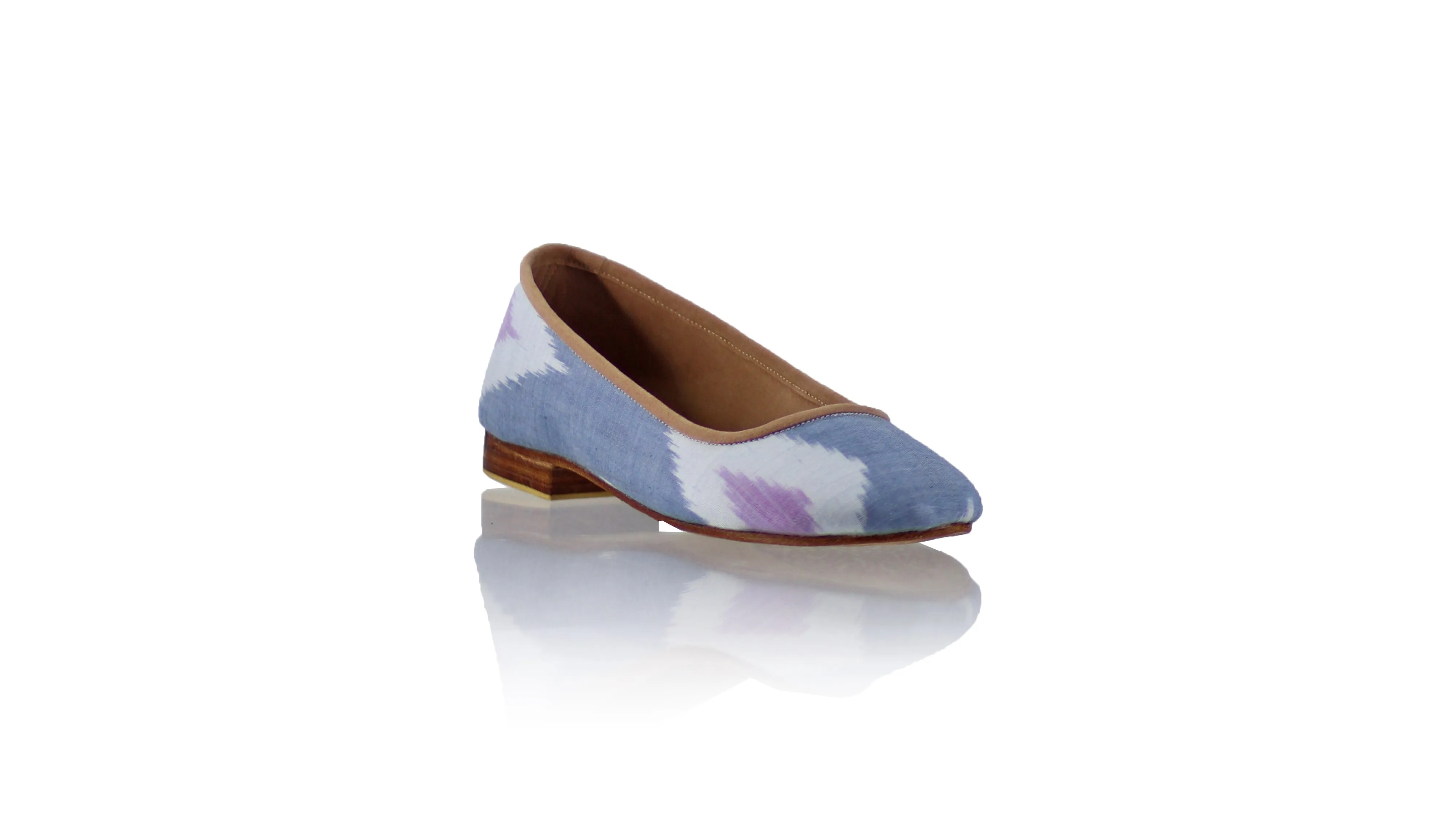Brigitte 20mm Ballet - Soft Blue Purple Wajik Endek