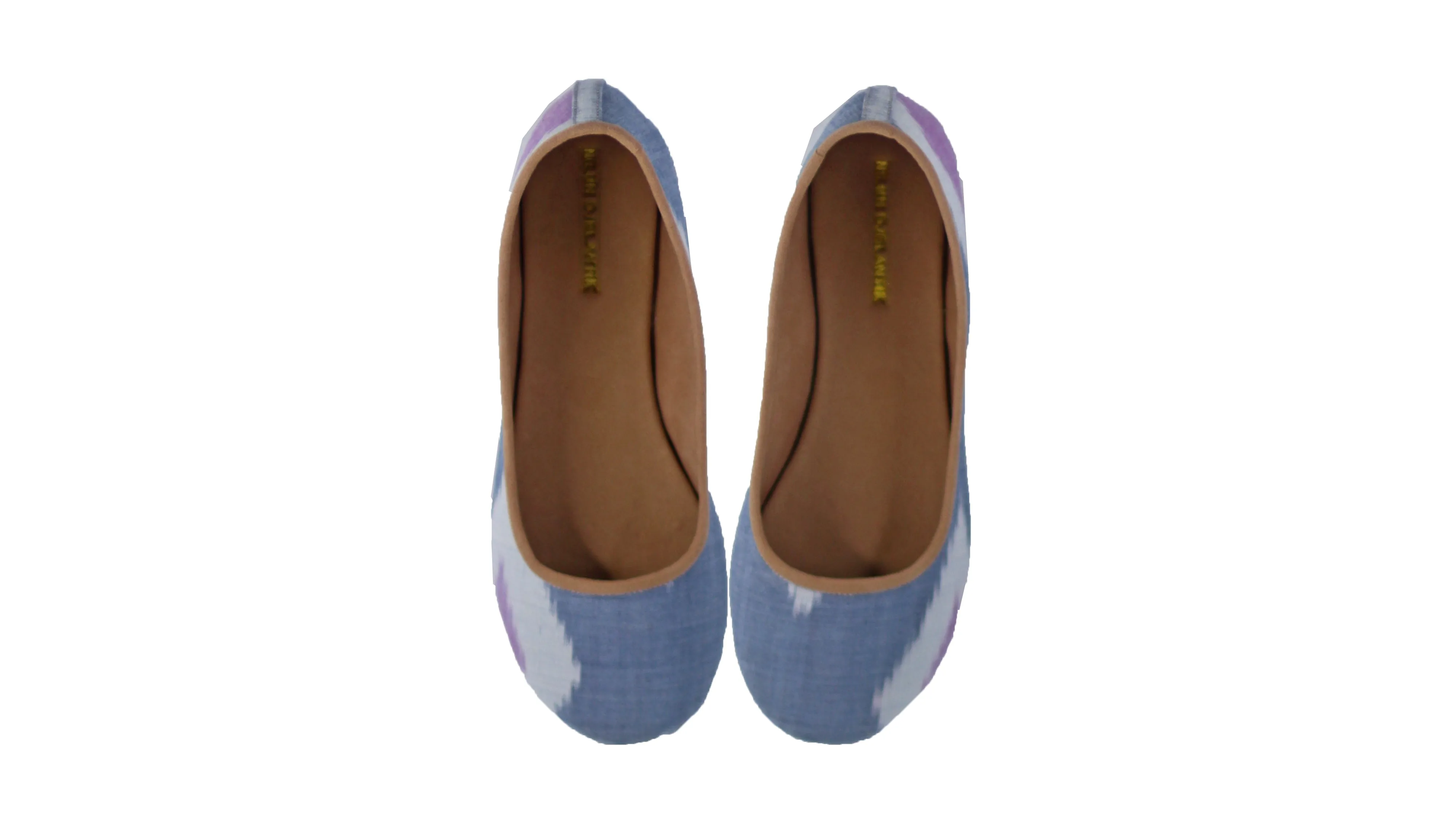 Brigitte 20mm Ballet - Soft Blue Purple Wajik Endek