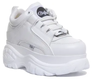 Buffalo 1339-14 2.0 Platform Trainer In White Shoes Buffalo