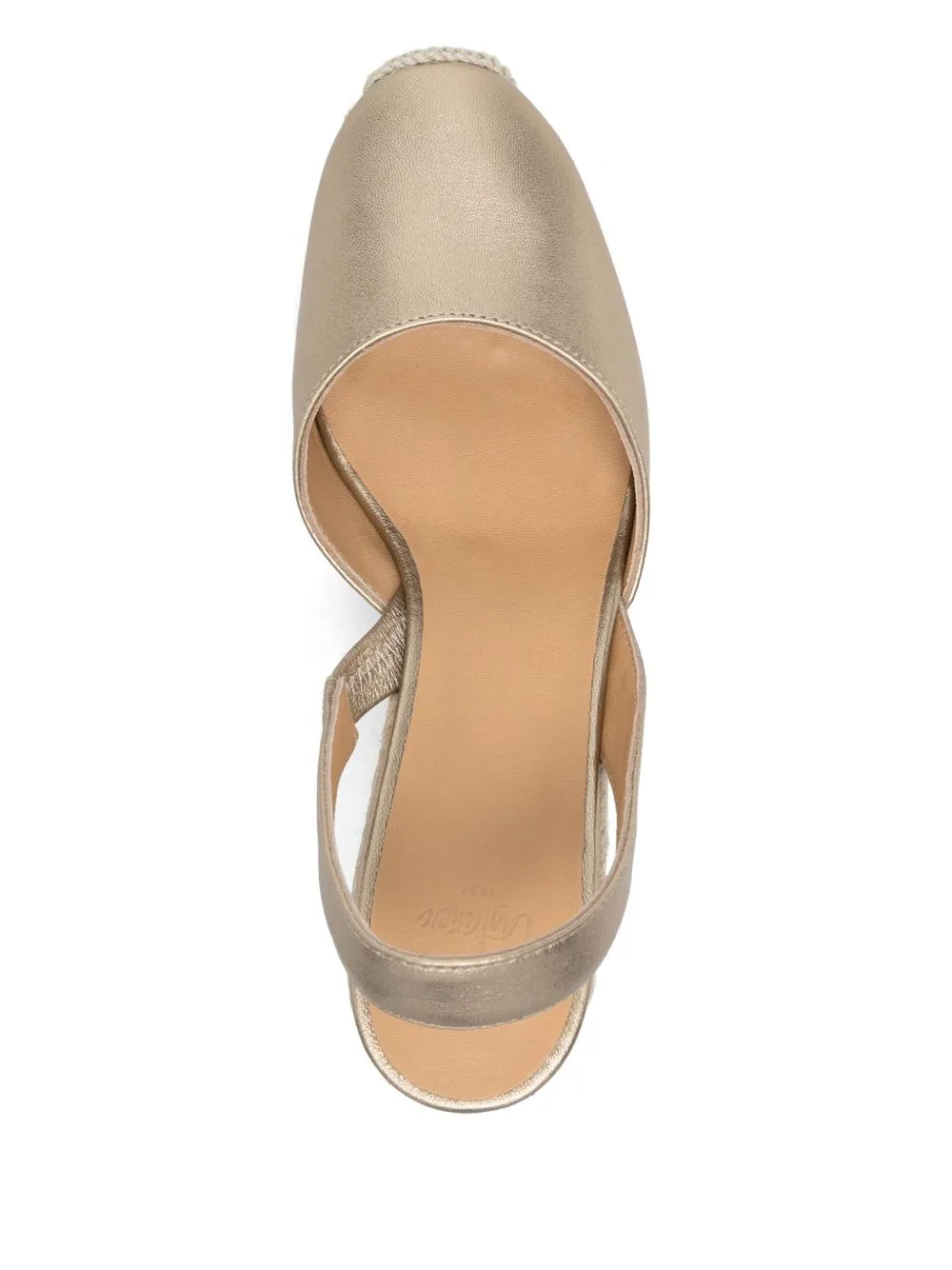 Castaner Women's Flat Shoes Golden