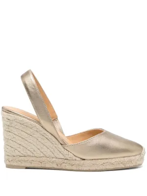 Castaner Women's Flat Shoes Golden