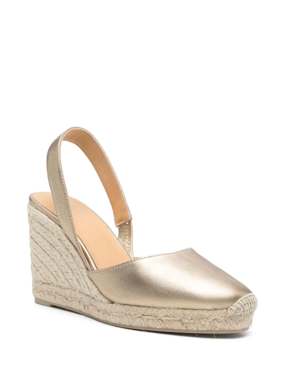 Castaner Women's Flat Shoes Golden