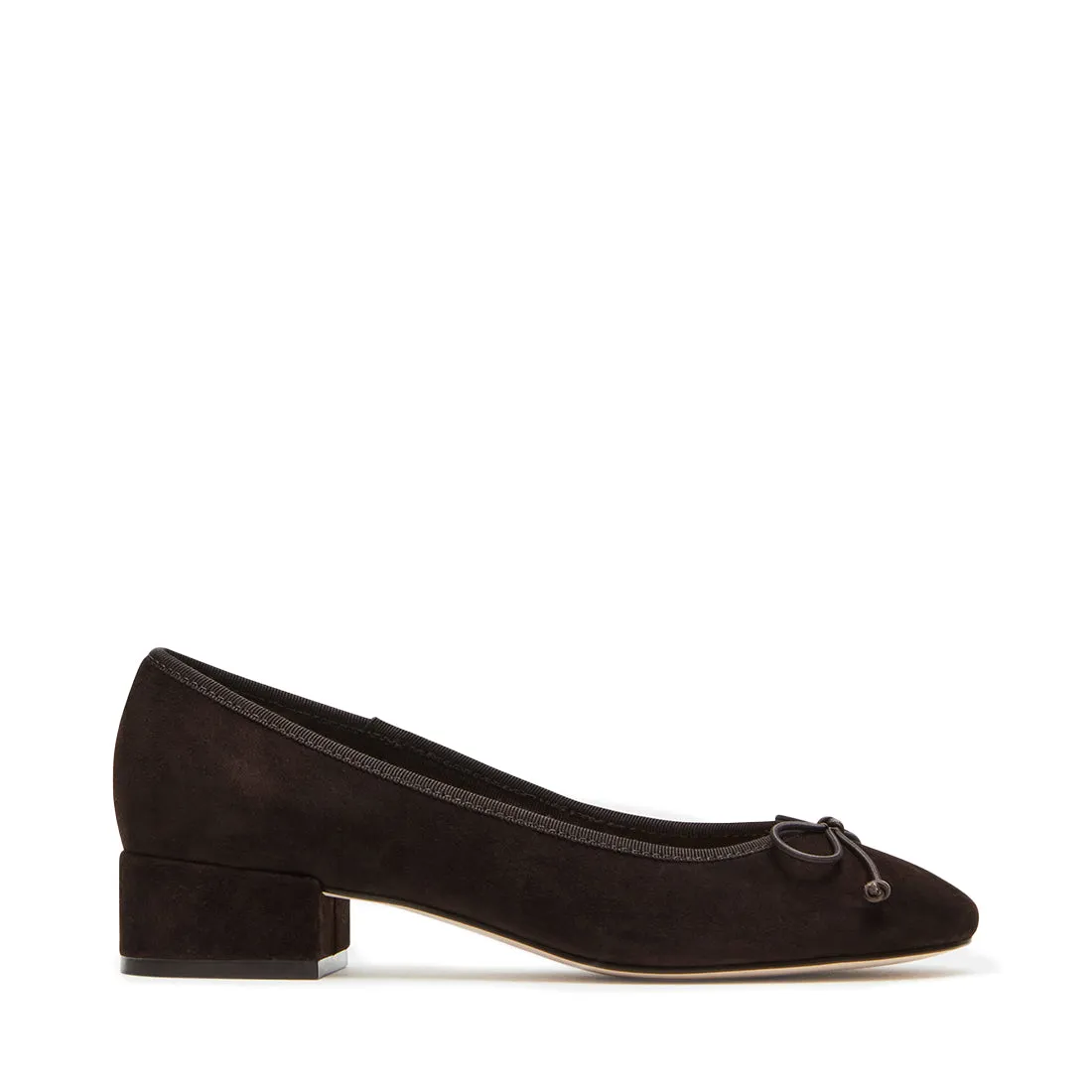 Cherisher Flat Shoe CHOCOLATE BROWN SUEDE