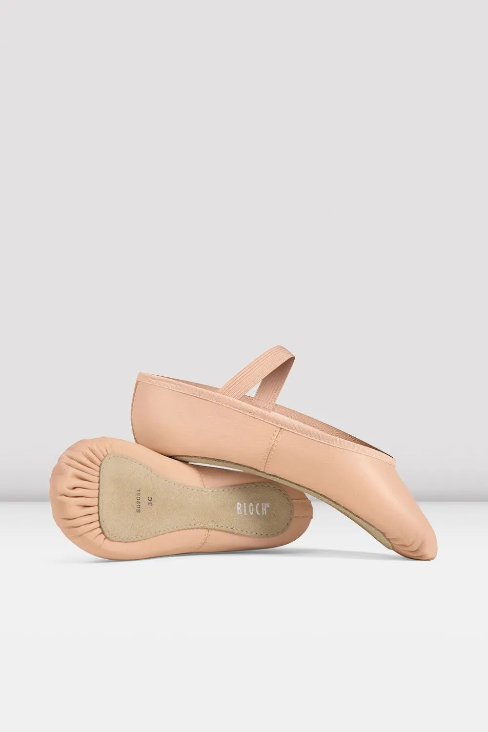 Childrens Dansoft Leather Ballet Shoes