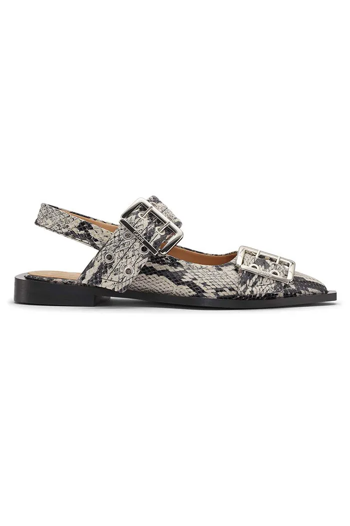 CHUNKY BUCKLE BALLERINA