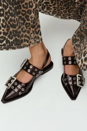 CHUNKY BUCKLE BALLERINA