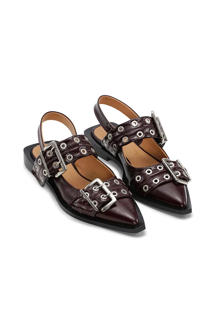 CHUNKY BUCKLE BALLERINA
