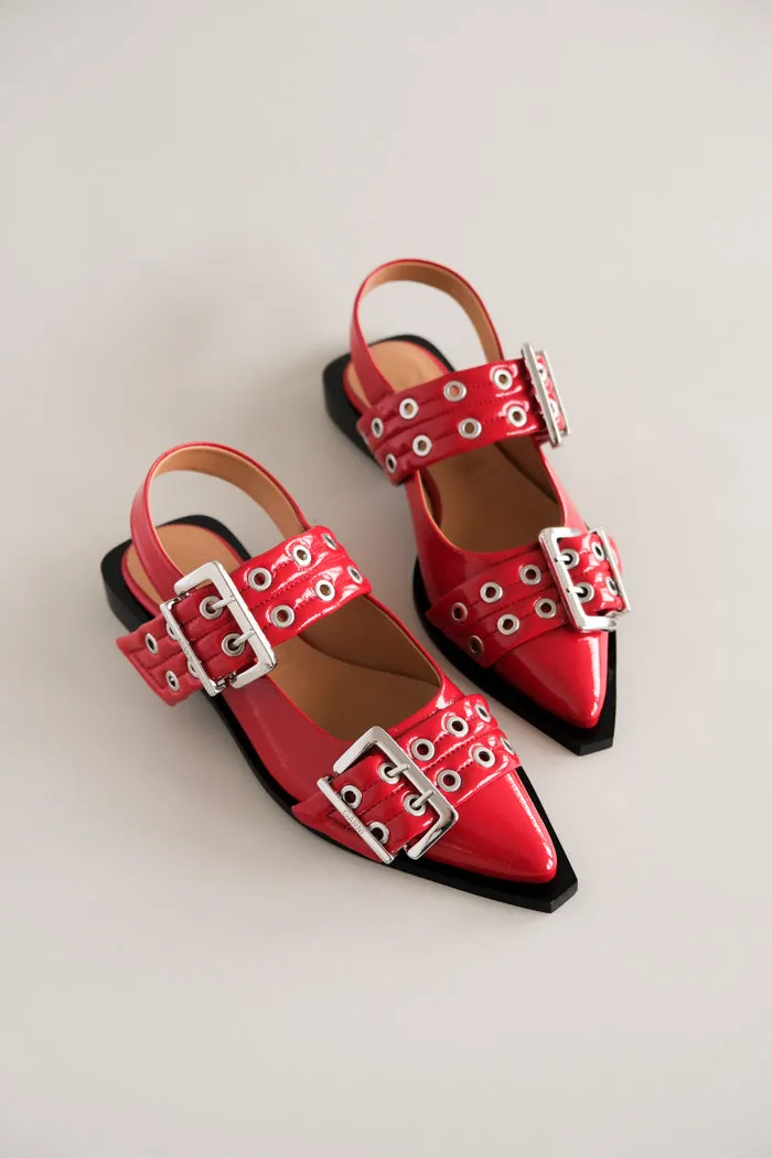 CHUNKY BUCKLE BALLERINA