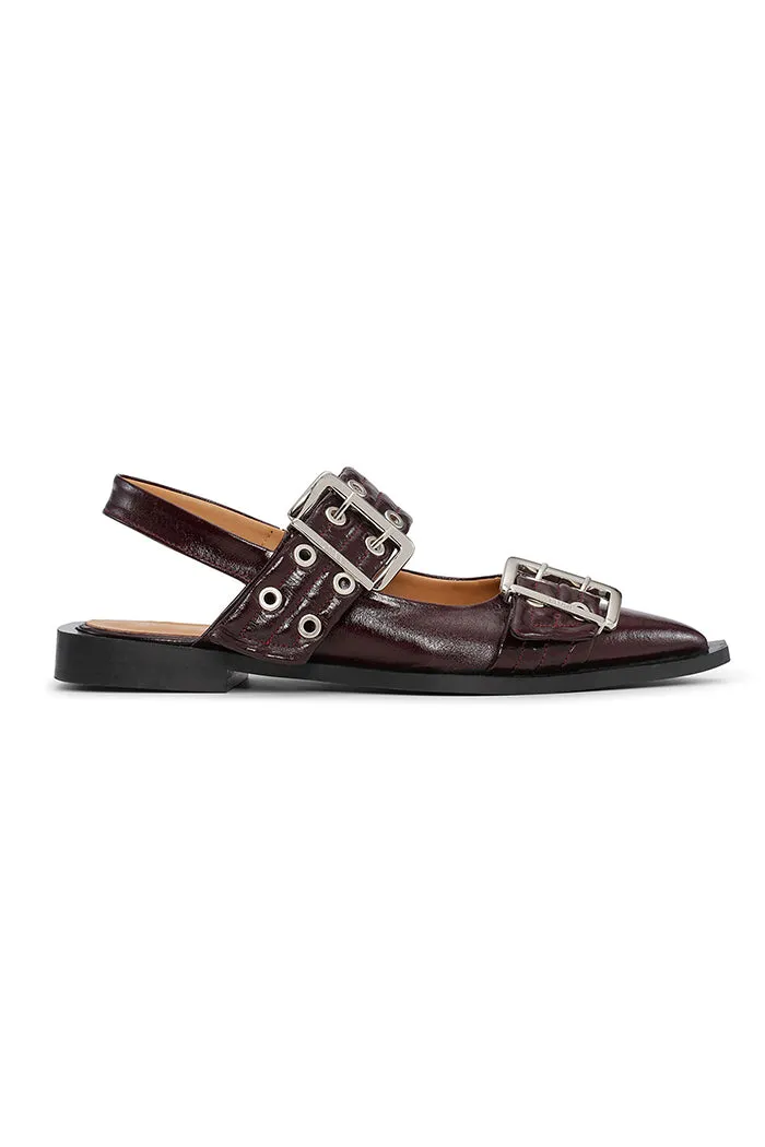 CHUNKY BUCKLE BALLERINA
