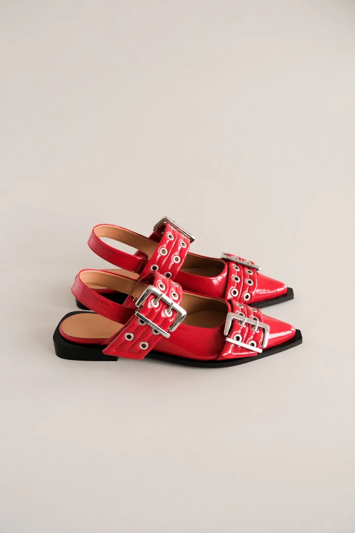 CHUNKY BUCKLE BALLERINA