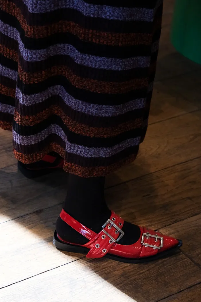 CHUNKY BUCKLE BALLERINA