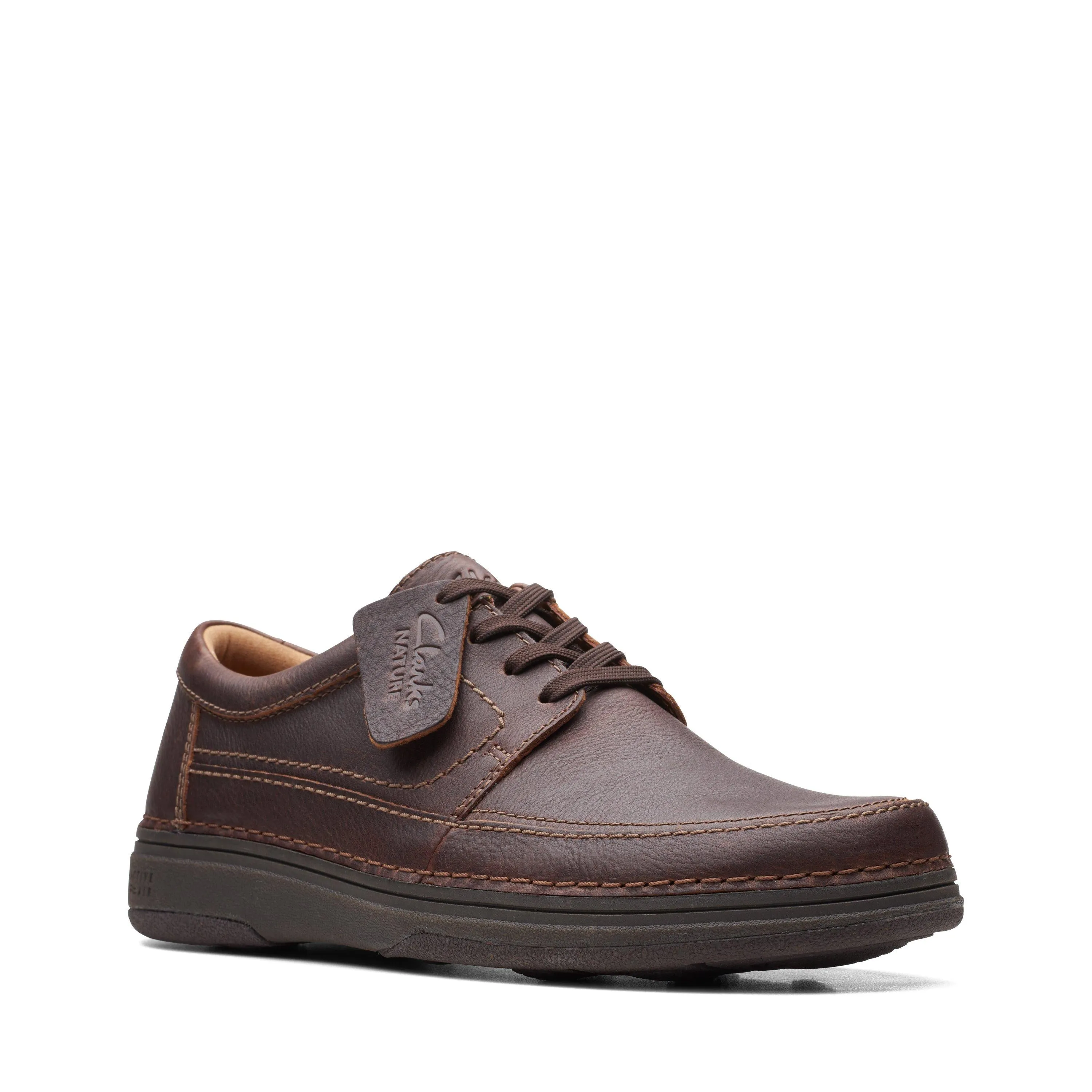 Clarks Nature 5 Lo in Brown Leather