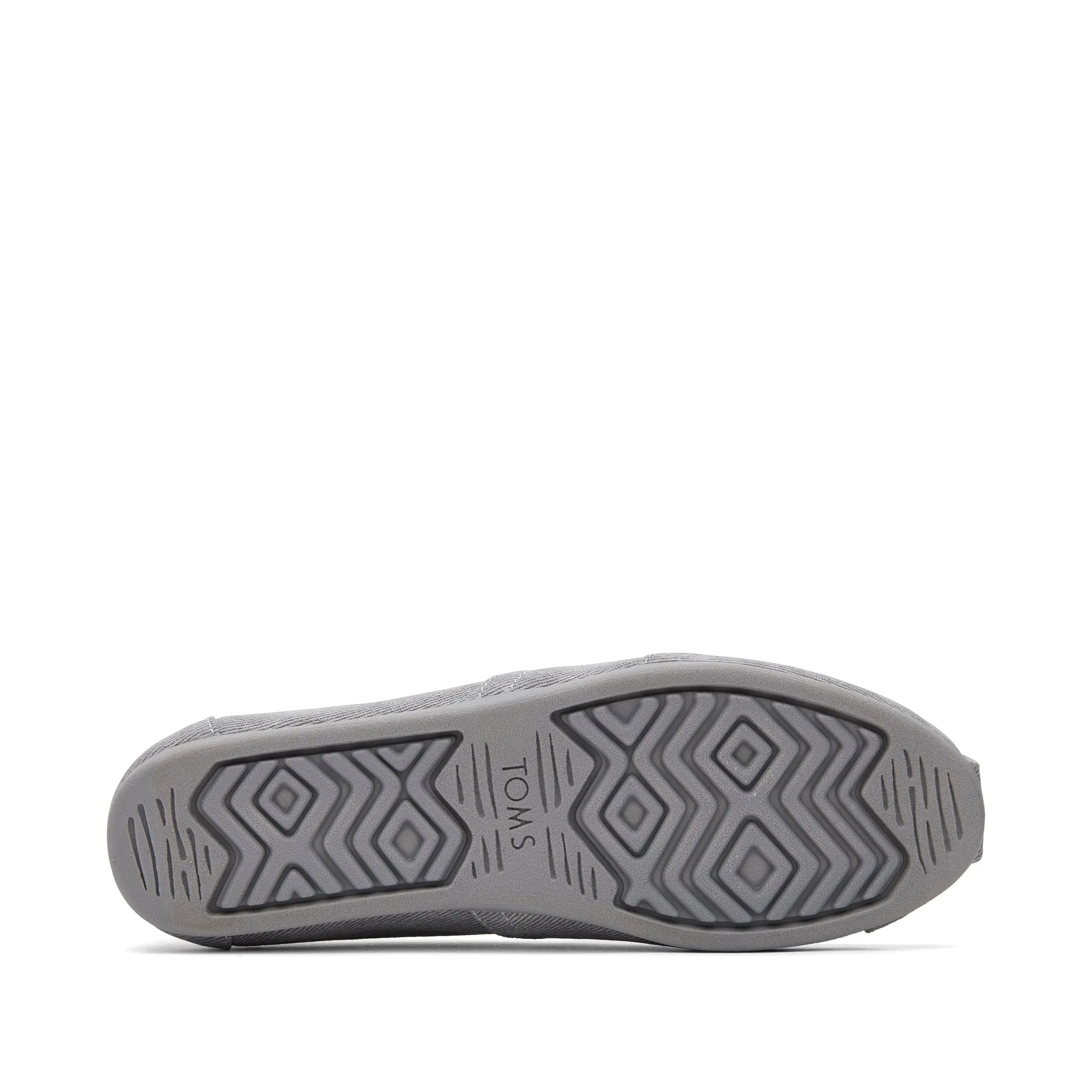 Classic Alpargata Grey Distressed Twill