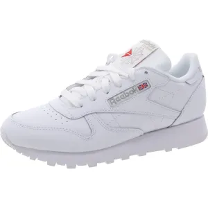 Classic Womens Lace-Up Leather Running & Training Shoes