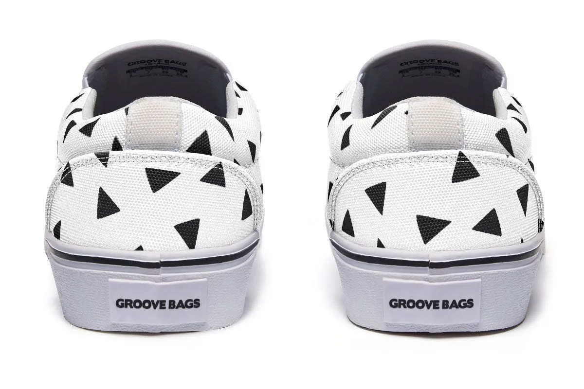 Collage Pup Black Lab Slip-On Shoes