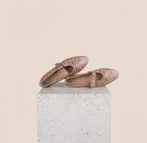 Como Buckle - Nude Studs
