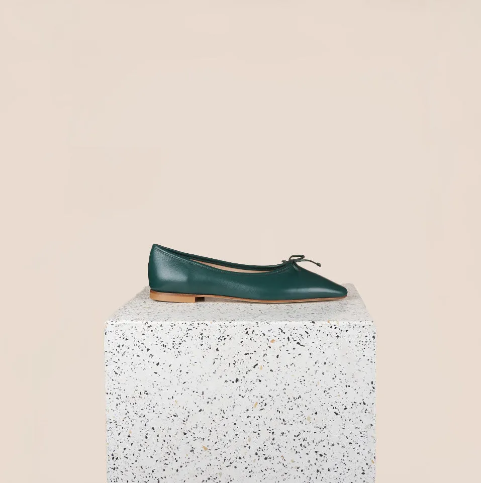 Como - Forest Green Leather