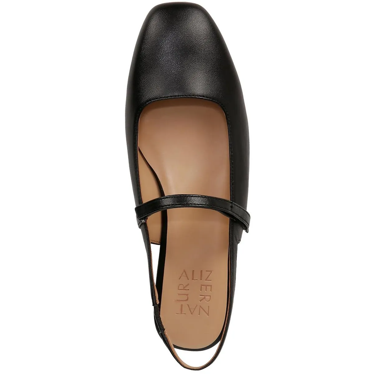 Connie Womens Leather Ballet Flat Mary Janes