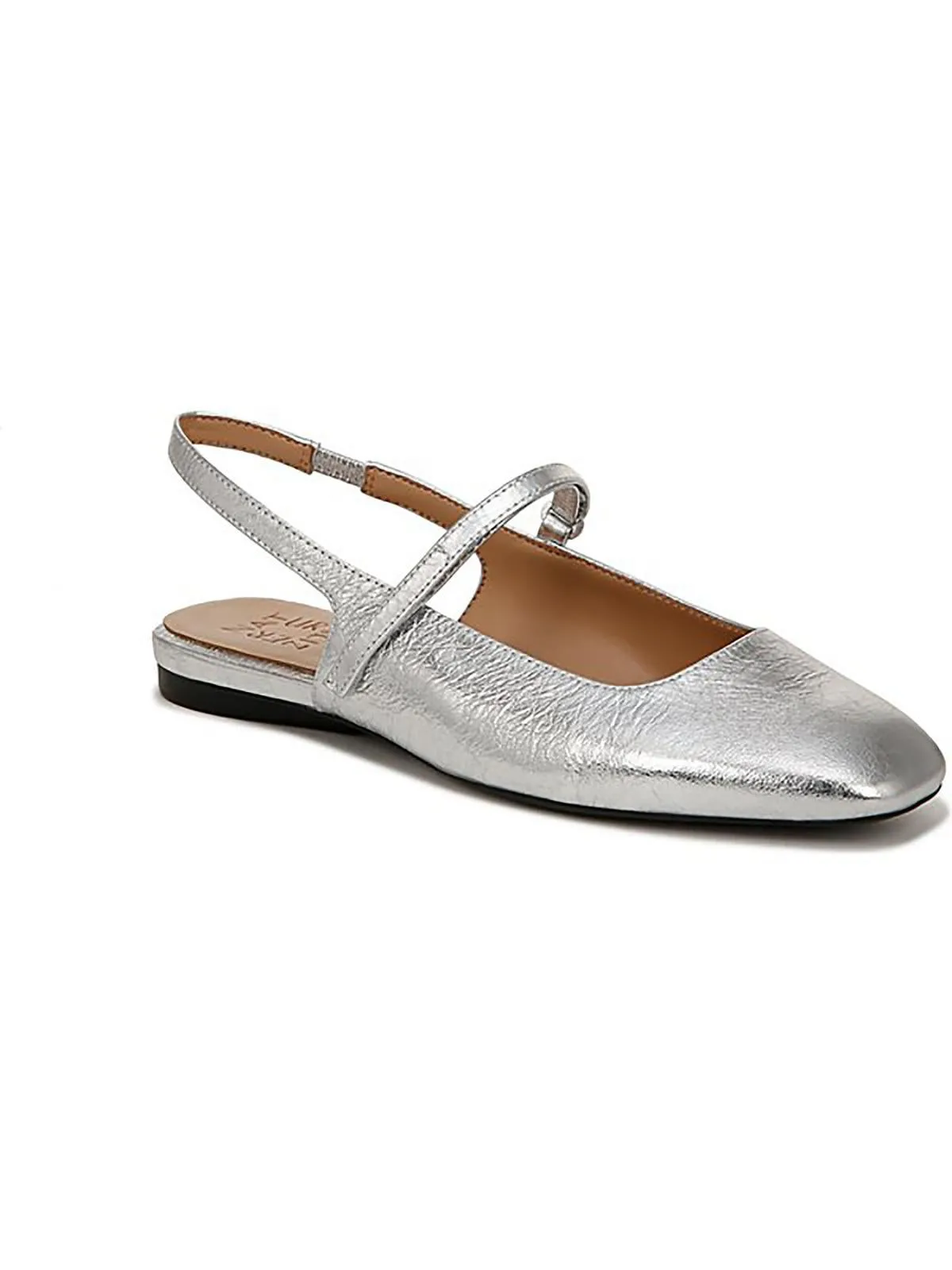 Connie Womens Leather Ballet Flat Mary Janes