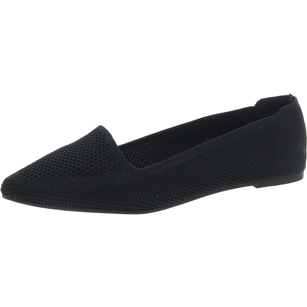 Corrine Womens Knit Slip On Ballet Flats