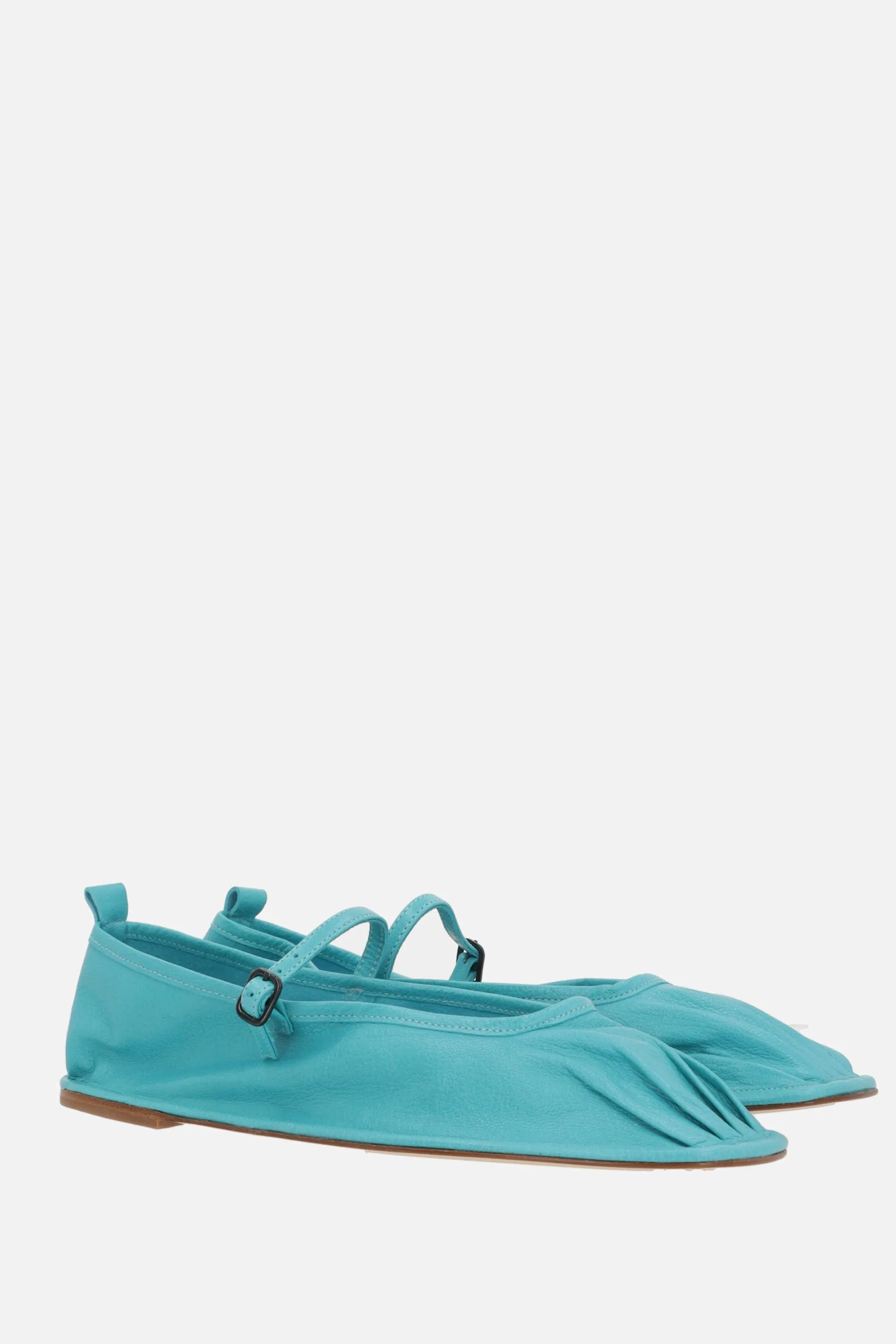 Dansa mary-jane ballerinas in shiny nappa