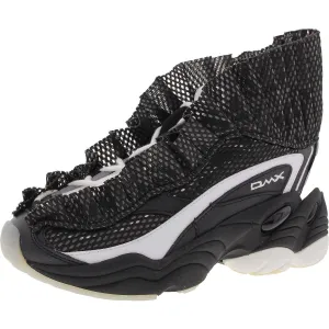 DMX Ruffle Womens Shimmer Leather Running & Training Shoes