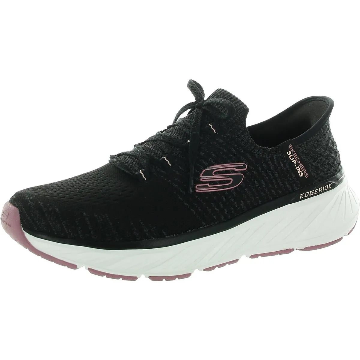 Edgeride Womens Lace-Up Knit Running & Training Shoes