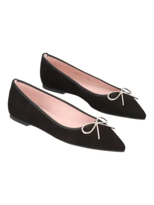 Ella Flat Shoes In Black
