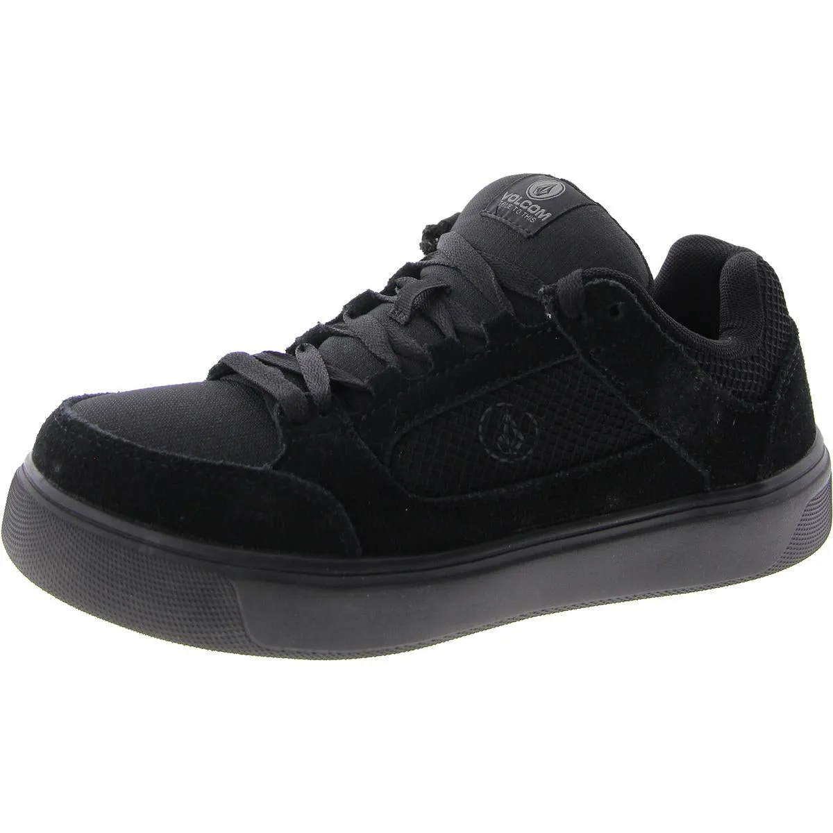 Evolve Womens Lace Up Flat Work & Safety Shoes