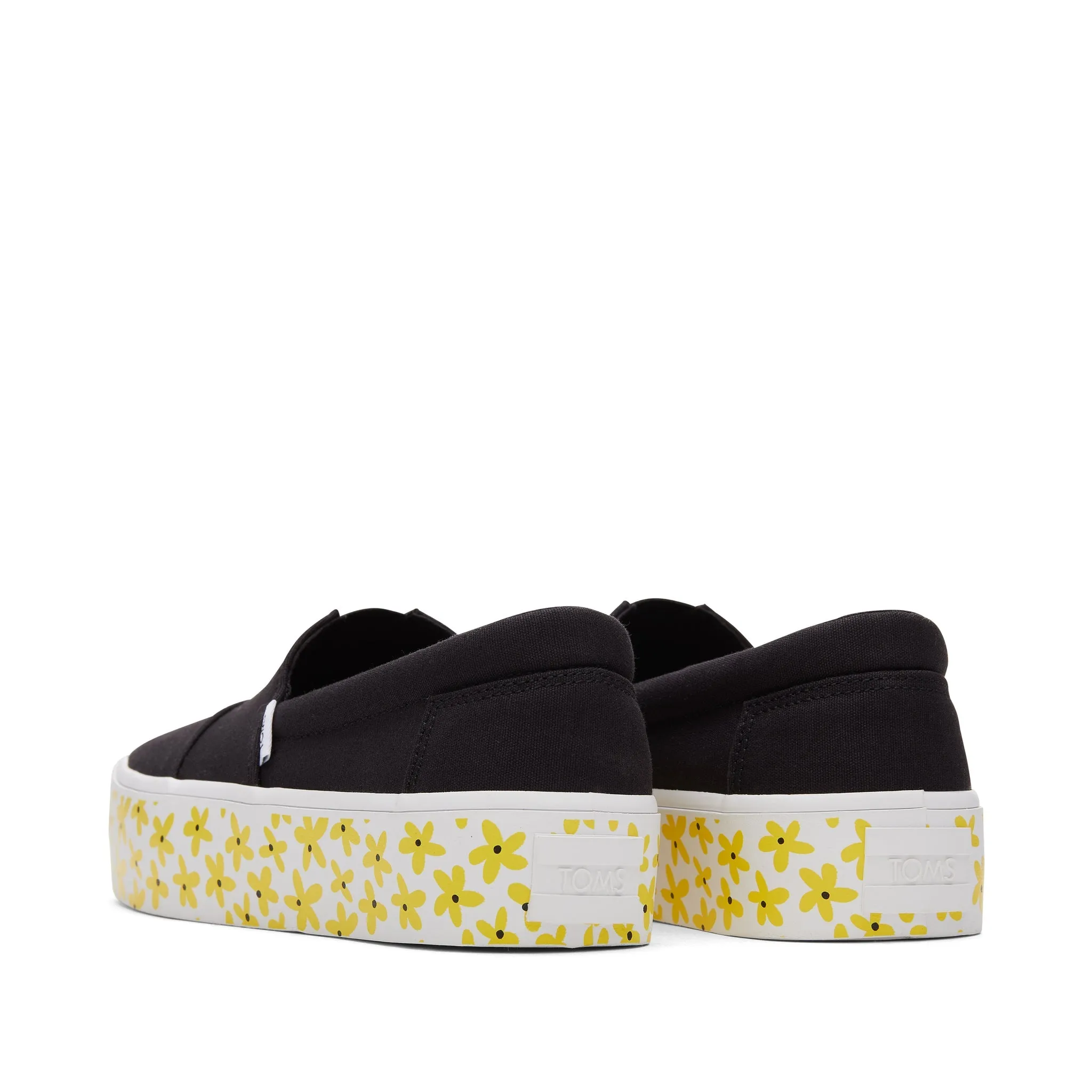 Fenix Platform Black Daisies Sneaker