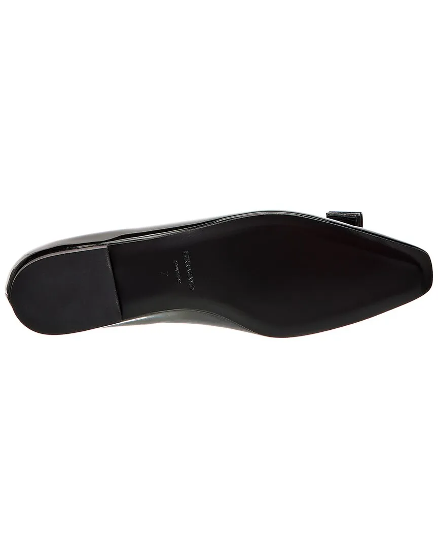 Ferragamo Anz 1 Patent Flat
