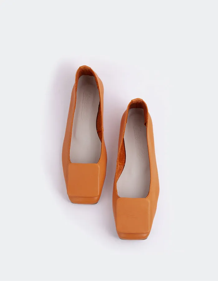 Ferron Orange Leather
