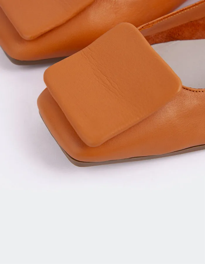 Ferron Orange Leather