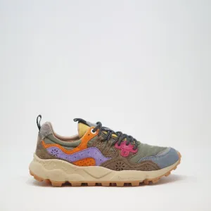 Flower Mountain U Yamano 3 Suede / Nylon Kaki Multi P