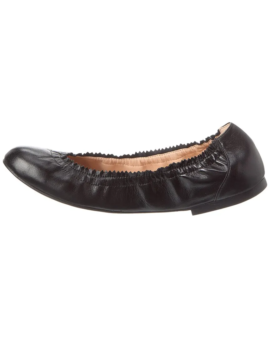 French Sole Cecila Leather Flat