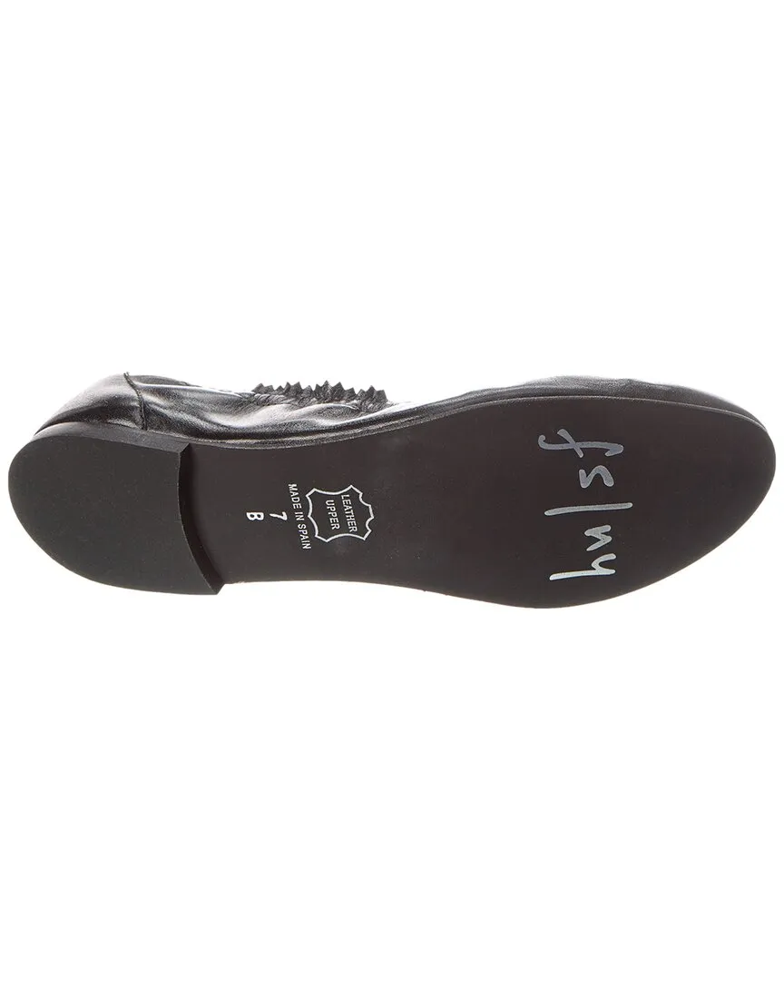 French Sole Cecila Leather Flat
