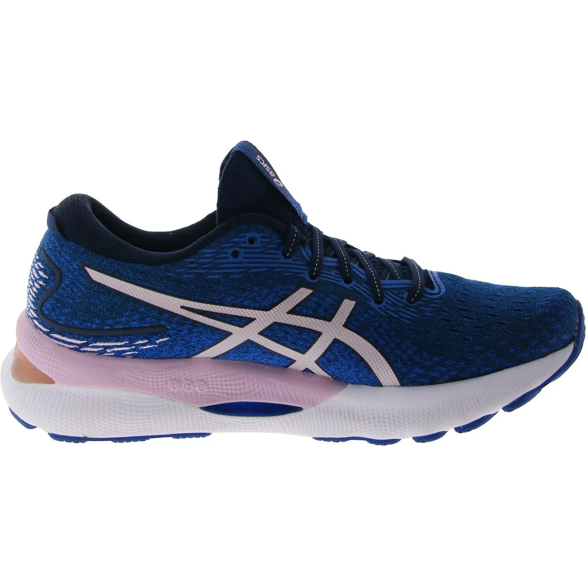 Gel-Nimbus 24 Platinum Womens Cushioned Footbed Mesh Running & Training Shoes