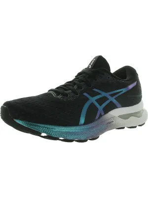 Gel-Nimbus 24 Platinum Womens Cushioned Footbed Mesh Running & Training Shoes