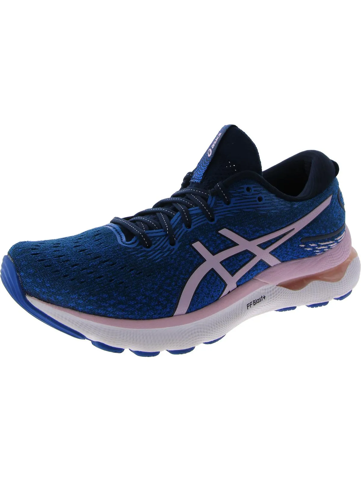 Gel-Nimbus 24 Platinum Womens Cushioned Footbed Mesh Running & Training Shoes