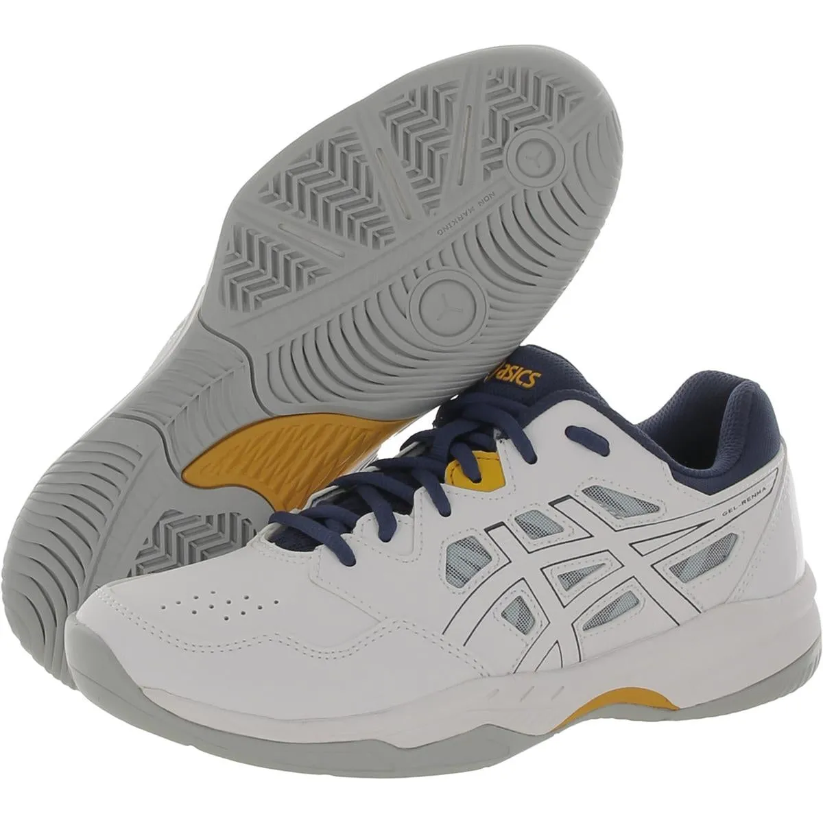 GEL-RENMA Mens Faux Leather Running & Training Shoes