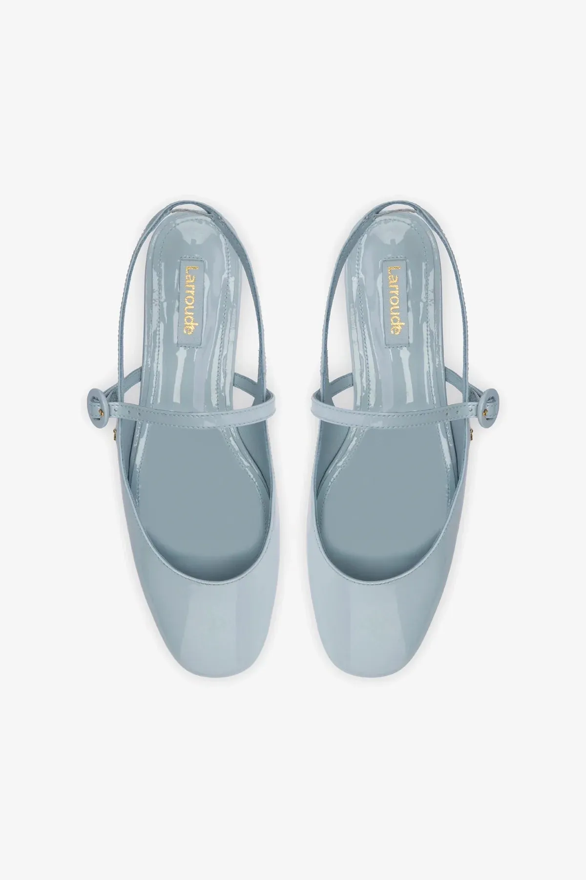 Georgina Ballet Flat In Maya Patent Leather