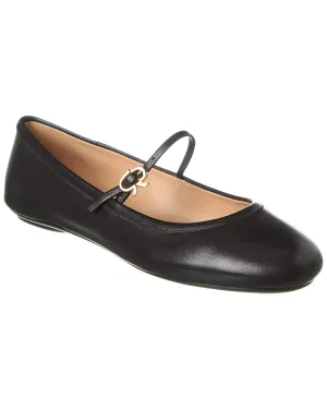 Gianvito Rossi Carla Leather Flat