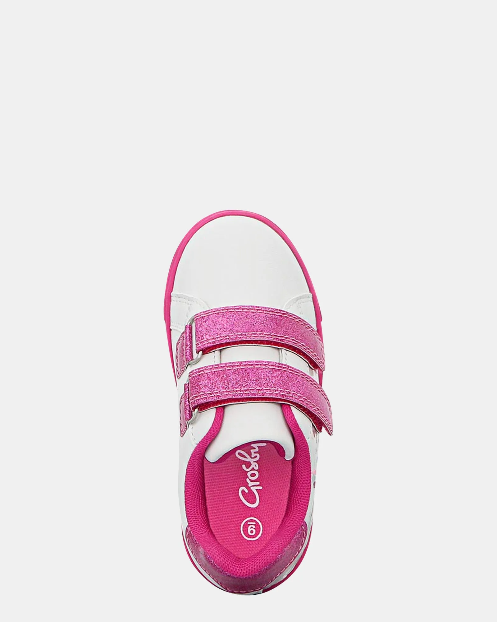 Glitz White/Hot Pink